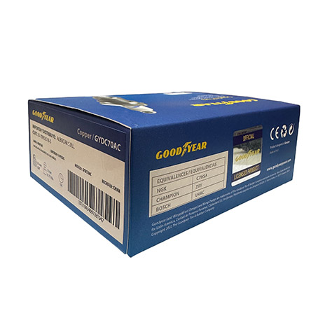 BUJIA GOODYEAR CON NUCLEO DE COBRE - 2