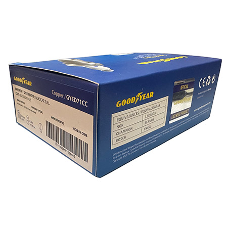 BUJIA GOODYEAR CON NUCLEO DE COBRE - 2