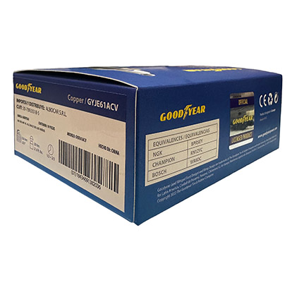 BUJIA GOODYEAR CON NUCLEO DE COBRE - 2