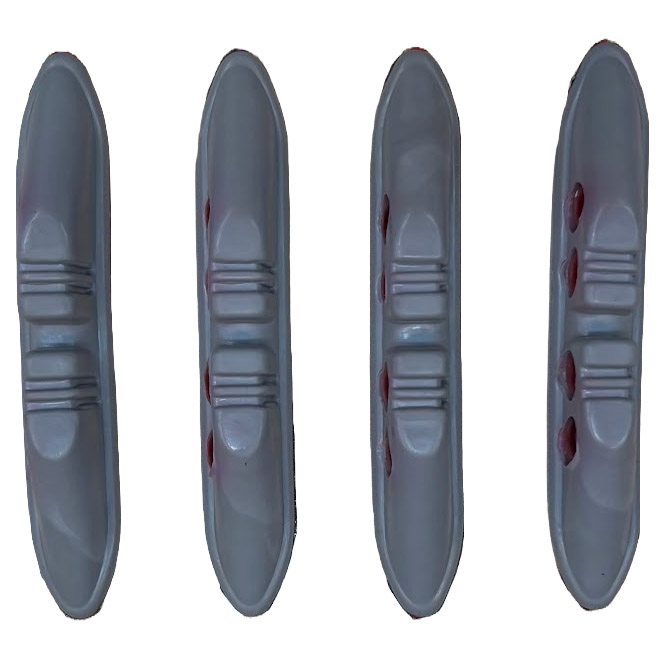 JGO. PROTECTOR P/PUERTA ADH. C/PERLAS X4 GRIS