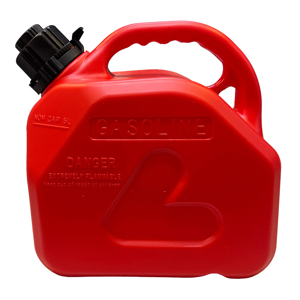 BIDON PLASTICO CON PICO VERTEDOR, PARA COMBUSTIBLE, 10 LITROS - 3