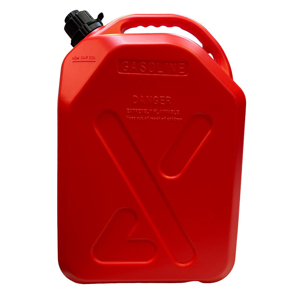 BIDON PLASTICO CON PICO VERTEDOR, PARA COMBUSTIBLE, 20 LITROS - 3