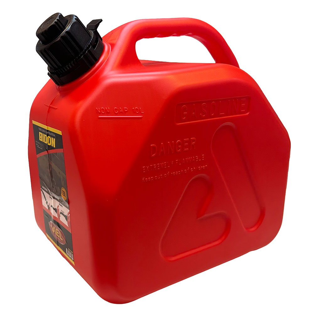 BIDON PLASTICO CON PICO VERTEDOR, PARA COMBUSTIBLE, 5 LITROS - 2