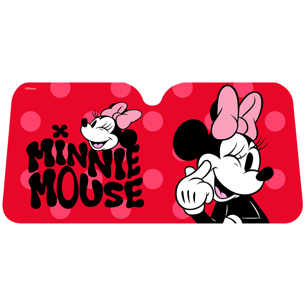 CORTINA DISNEY PARABRISA METALIZADA MINNIE 130*60CM