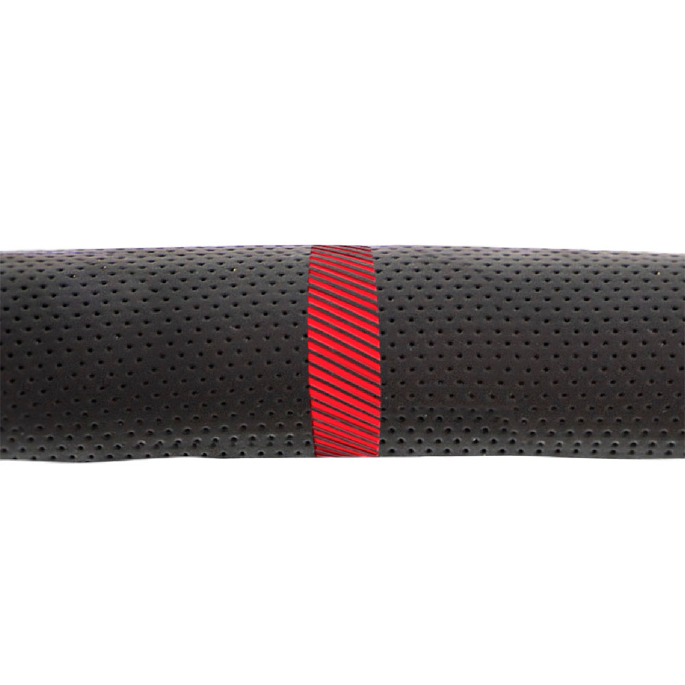 CUBRE VOLANTE 38CM NEGRO CON PANA Y DETALLE ROJO SUPERIOR - ORACLE RED BULL RACING - 3