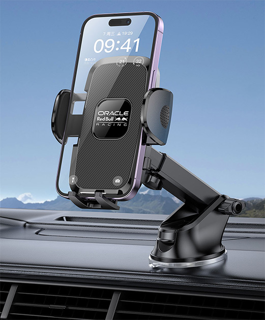 PORTA CELULAR ARTICULADO SUCCION, BRAZO REGULABLE, - ORACLE RED BULL RACING - 2