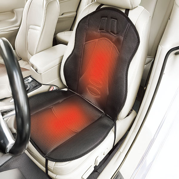 CUBRE ASIENTO Y RESPALDO TERMICO 12V, CALEFACCIONADO REGULABLE
