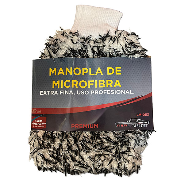 MANOPLA DE LIMPIEZA MICROFIBRA EXTRA SUAVE, PROFESIONAL, 27X19CM - 2