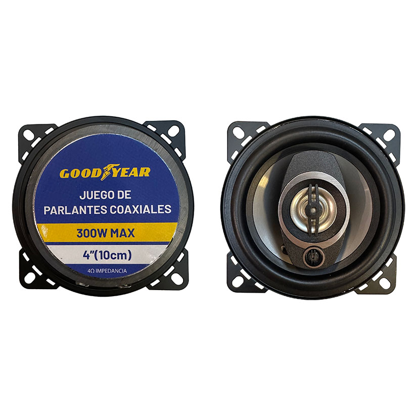 JGO. PARLANTES GOODYEAR 4" 3 VIAS,300W - 3