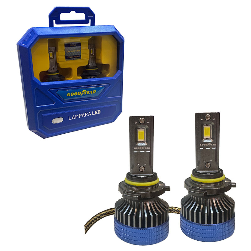 JGO. LAMPARA CREE LED GOODYEAR PREMIUM, 9006 CON COOLER 70W