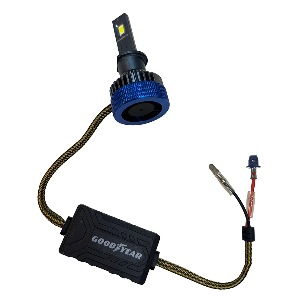 JGO. LAMPARA CREE LED GOODYEAR PREMIUM, H1 CON COOLER 70W - 2