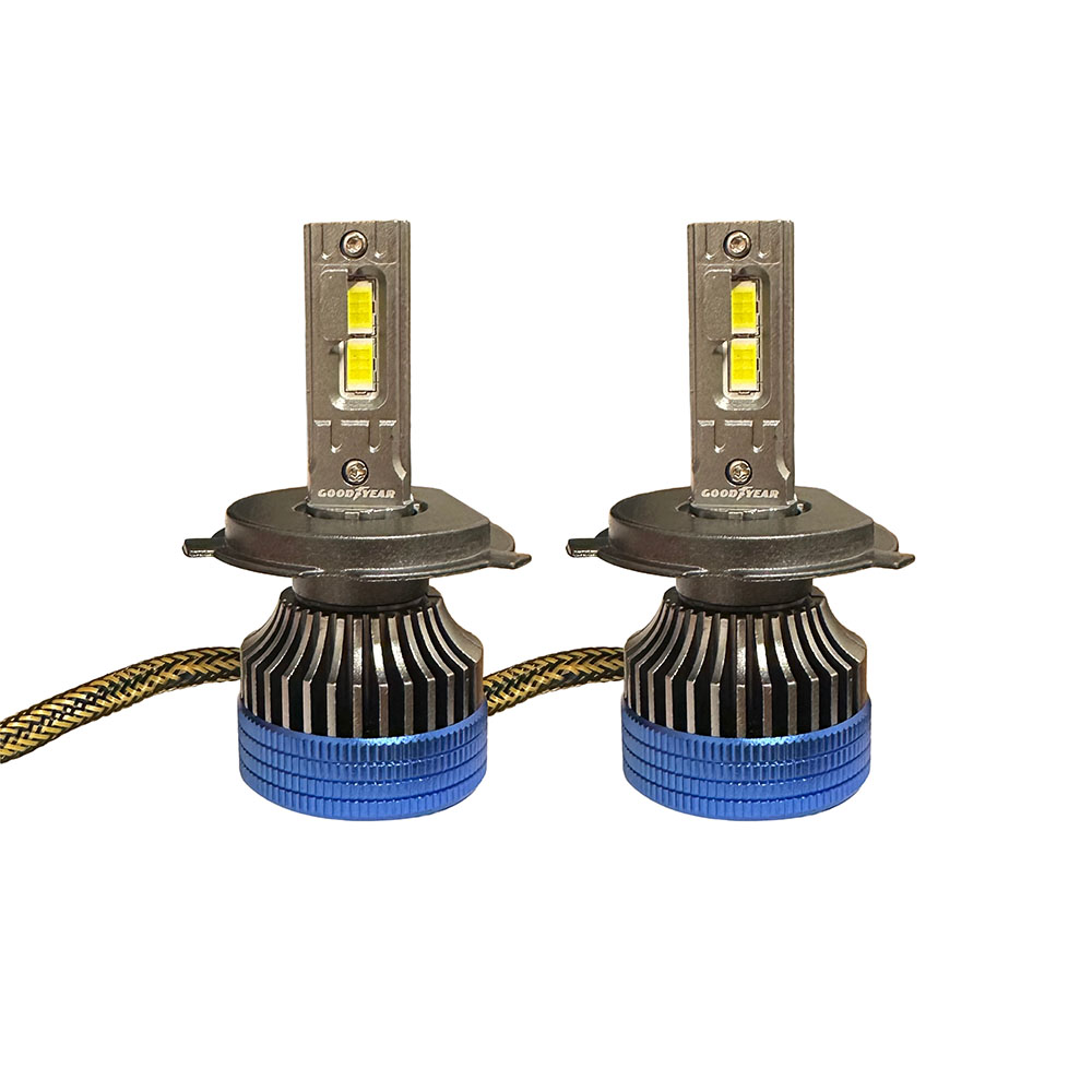 JGO. LAMPARA CREE LED GOODYEAR PREMIUM, H4 CON COOLER 70W - 3