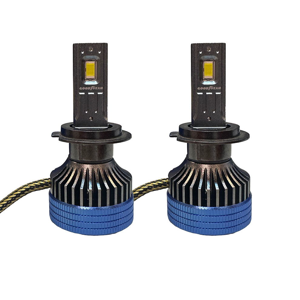 JGO. LAMPARA CREE LED GOODYEAR PREMIUM, H7 CON COOLER 70W - 3