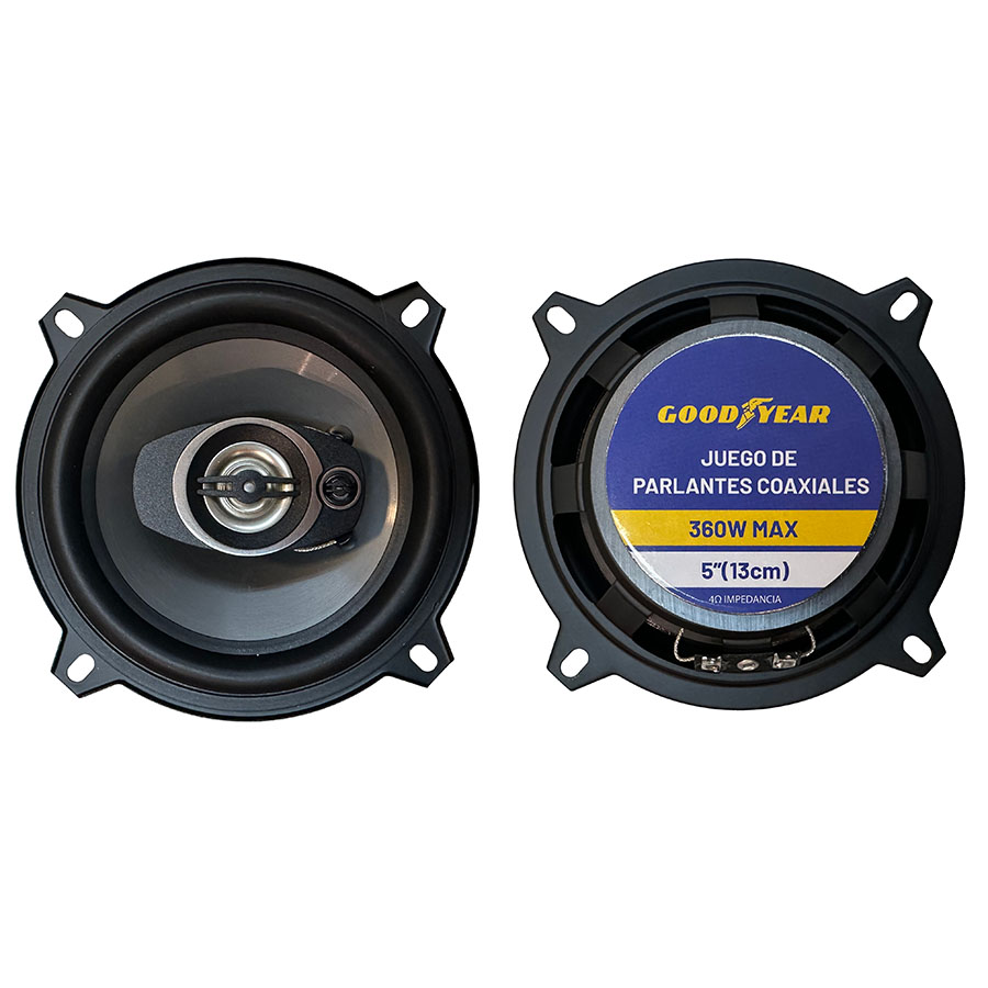 JGO. PARLANTES GOODYEAR 5" 3 VIAS,360W - 3