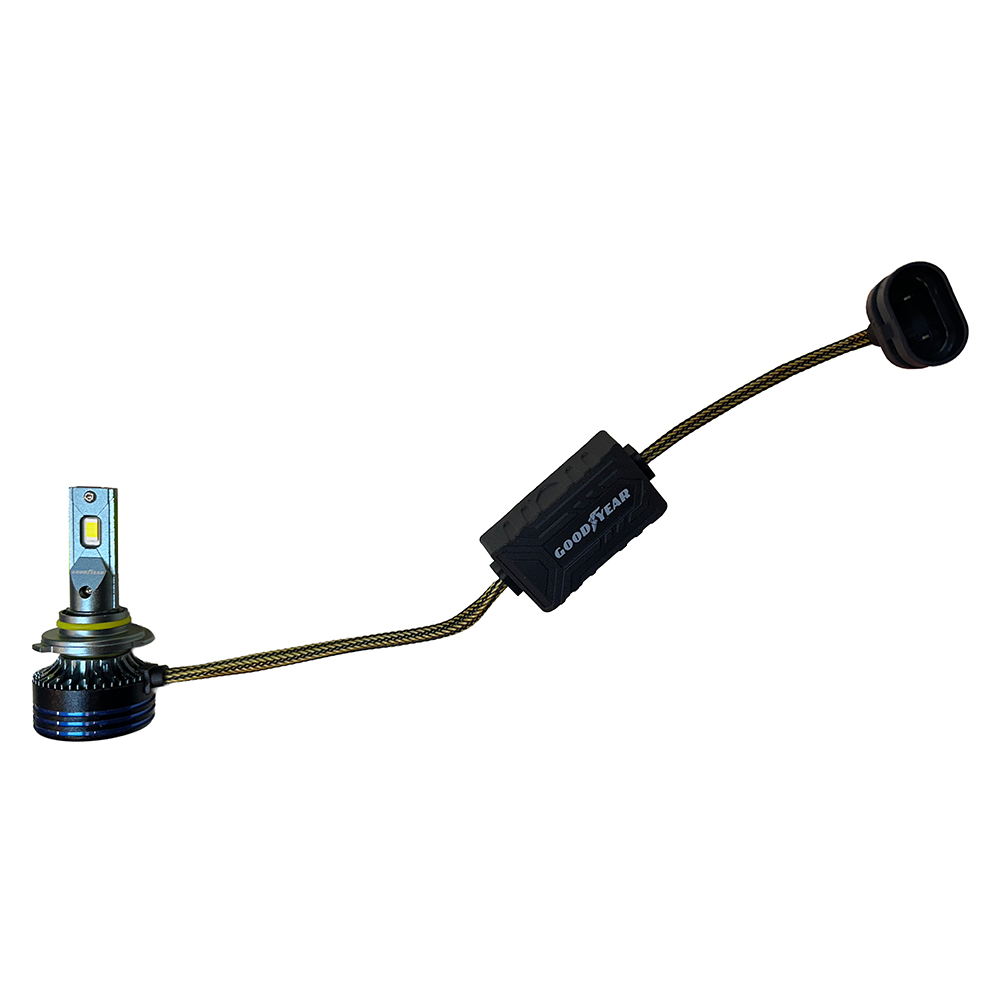 JGO. LAMPARA CREE LED GOODYEAR HLK, 9005 CON COOLER 60W - 2