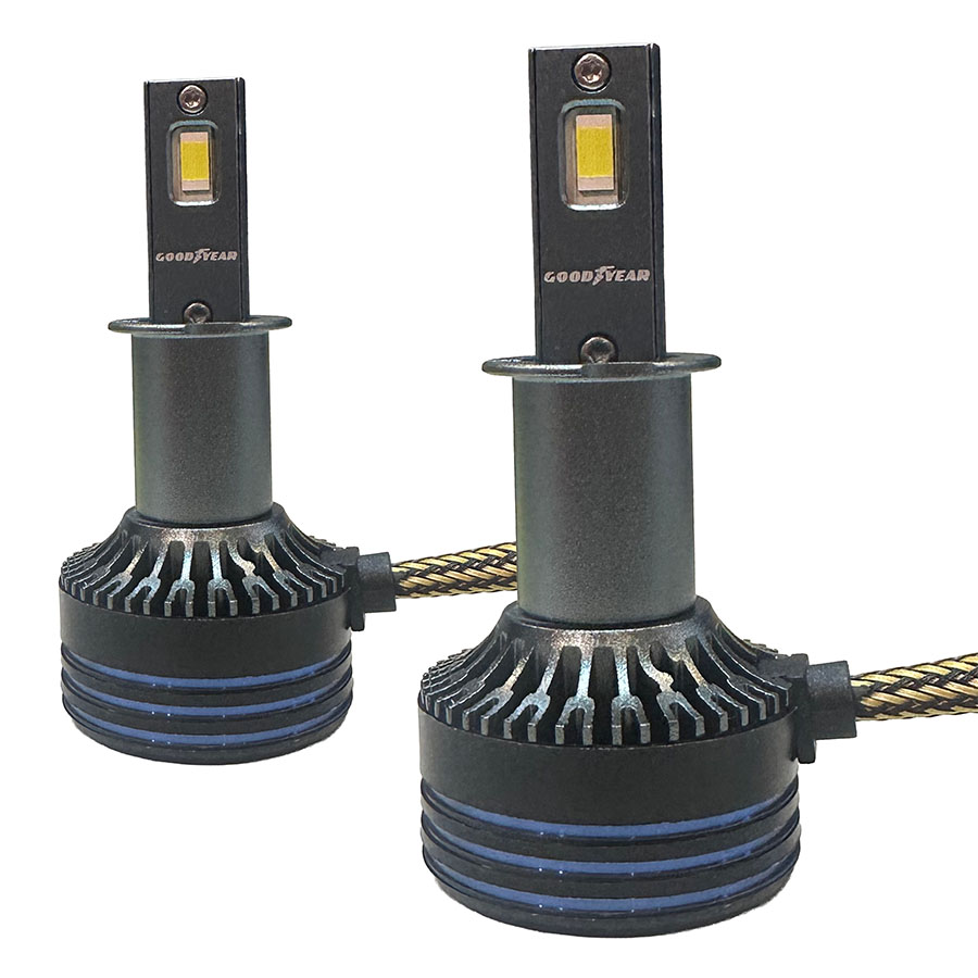 JGO. LAMPARA CREE LED GOODYEAR HLK, H3 CON COOLER 60W - 3