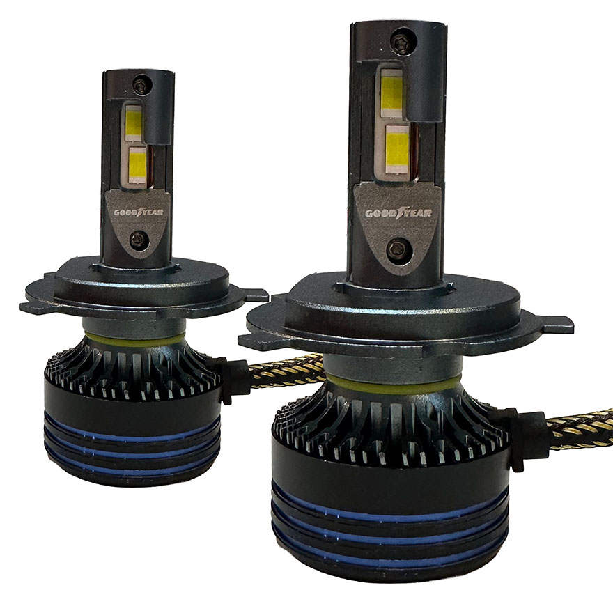 JGO. LAMPARA CREE LED GOODYEAR HLK, H4 CON COOLER 60W - 3