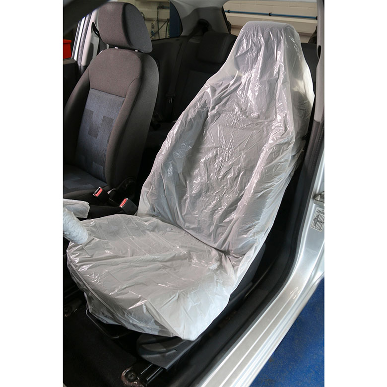KIT CUIDADO PROTECTOR INTERIOR AUTOMOTOR 5 EN 1, LAVADERO Y TALLER, CUBRE ALFOMBRA, CUBRE VOLANTE, CUBRE PALANCA, CUBRE FRENO, CUBRE ASIENTO. - 3