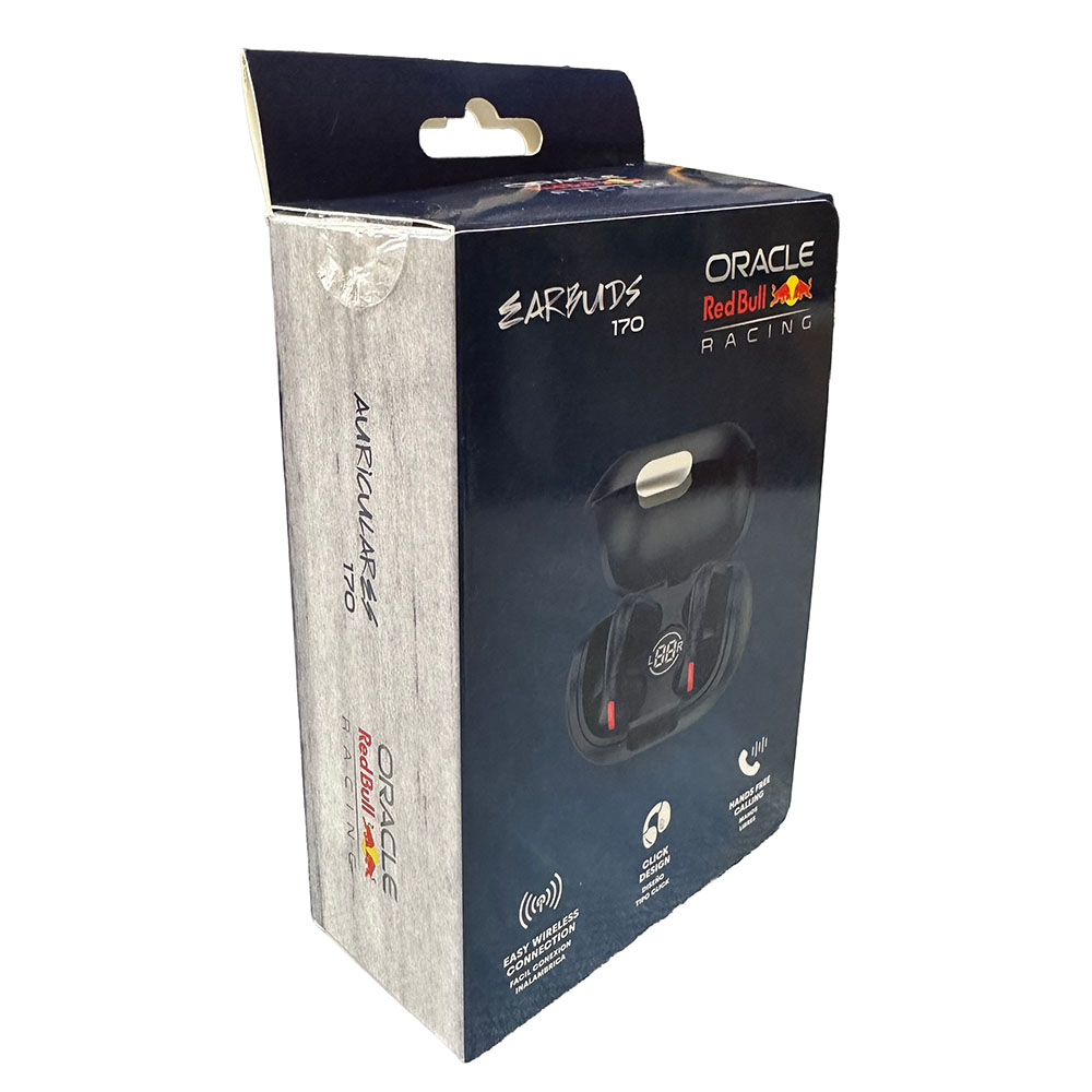 AURICULARES U CON CAJA INALAMBRICOS - ORACLE RED BULL RACING - 3