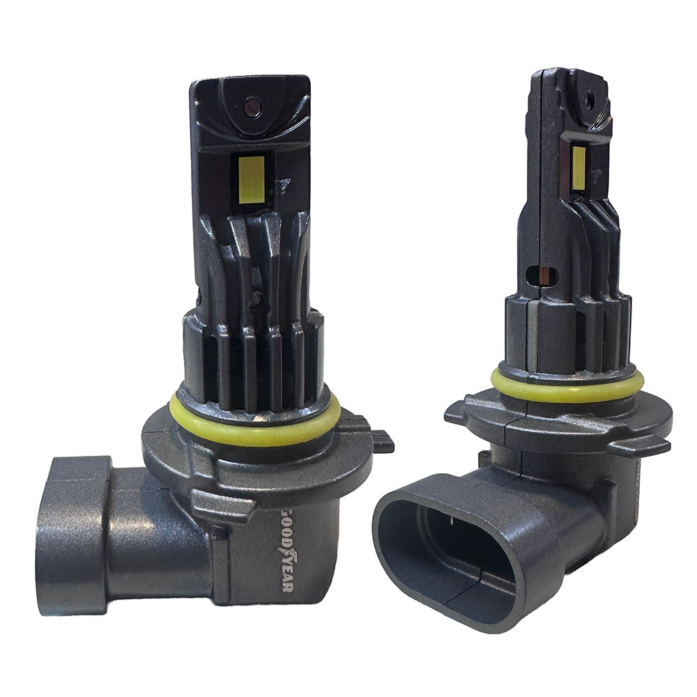 JGO. LAMPARA CREE LED GOODYEAR PLUG AND PLAY, SIN CABLE, 9006 CON COOLER 28W - 2