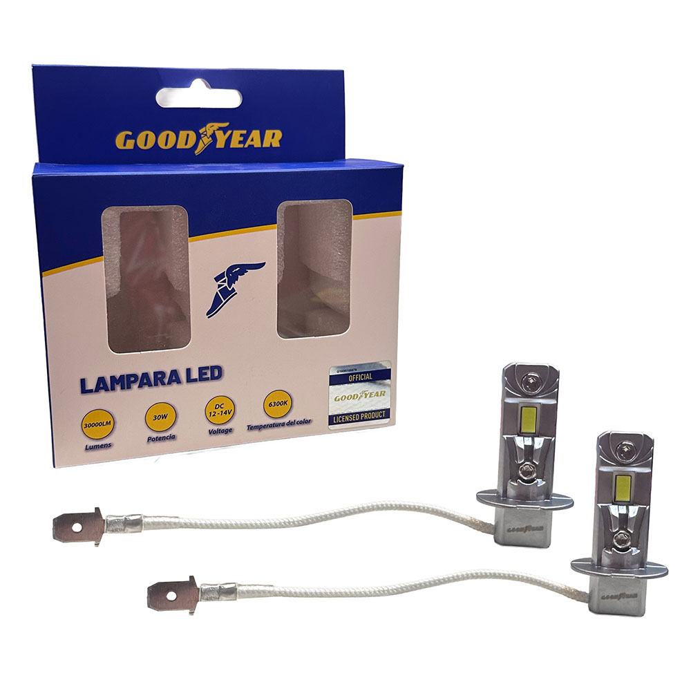 JGO. LAMPARA CREE LED GOODYEAR PLUG AND PLAY, SIN CABLE, H3 18W - 3
