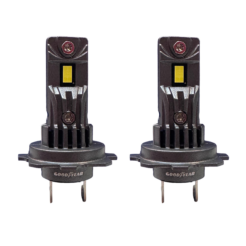 JGO. LAMPARA CREE LED GOODYEAR PLUG AND PLAY, SIN CABLE, H7 CON COOLER 28W - 2