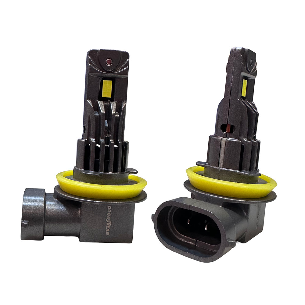 JGO. LAMPARA CREE LED GOODYEAR PLUG AND PLAY, SIN CABLE, H8_9_11 CON COOLER 28W - 2