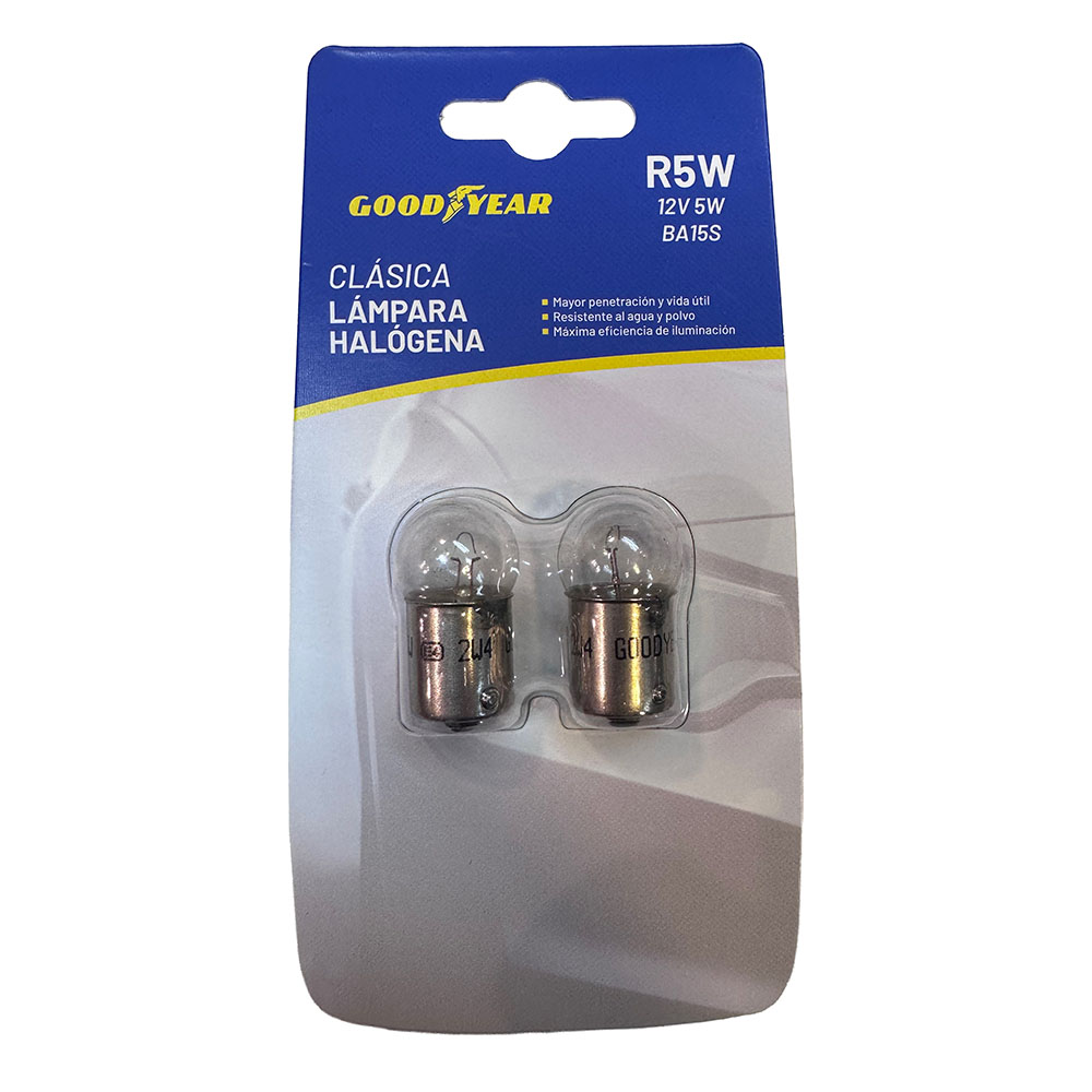 JGO. LAMPARA GOODYEAR 67 R5W 12V 5W, BLISTER X2 - 3