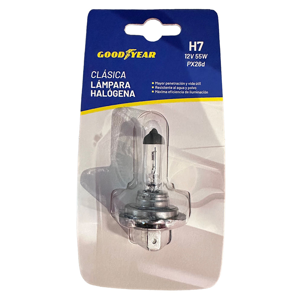 LAMPARA GOODYEAR H7 12V 55W, EN BLISTER - 3