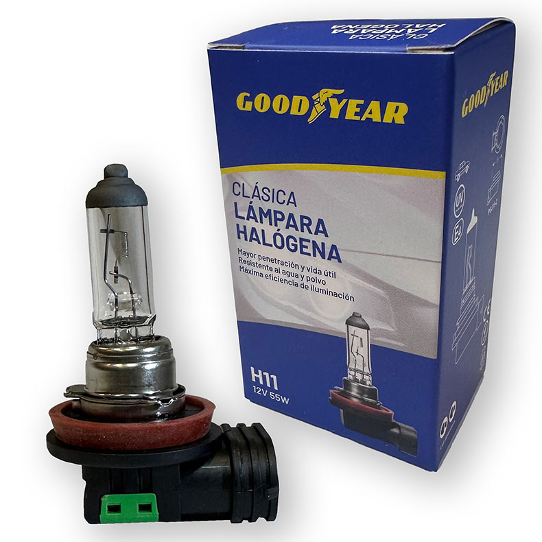 LAMPARA GOODYEAR H11 12V 55W