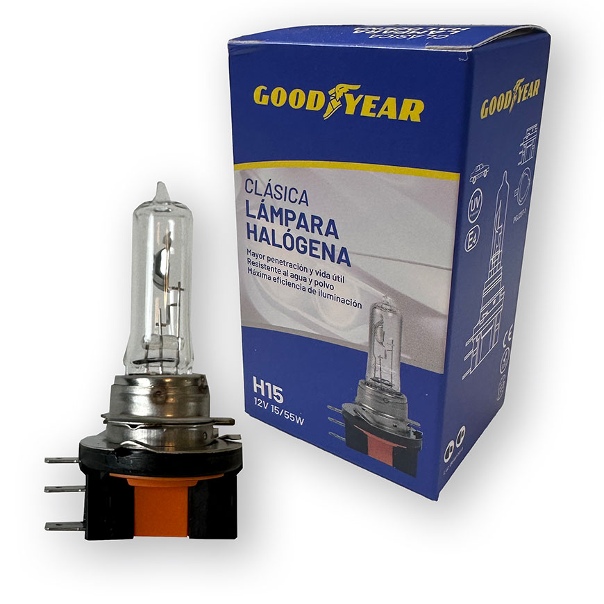 LAMPARA GOODYEAR H15 12V 15/55W