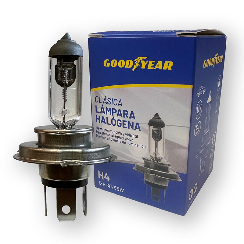 LAMPARA GOODYEAR H4 12V 60/55W