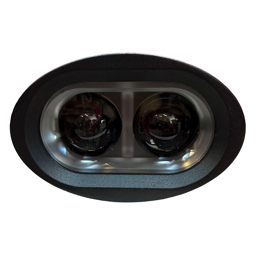 FARO LED OVALADO LUPA, CON CARCAZA ALUMINIO, 20W, 2 LEDS, 9,7 X 6,2 X 7,0CM - 2