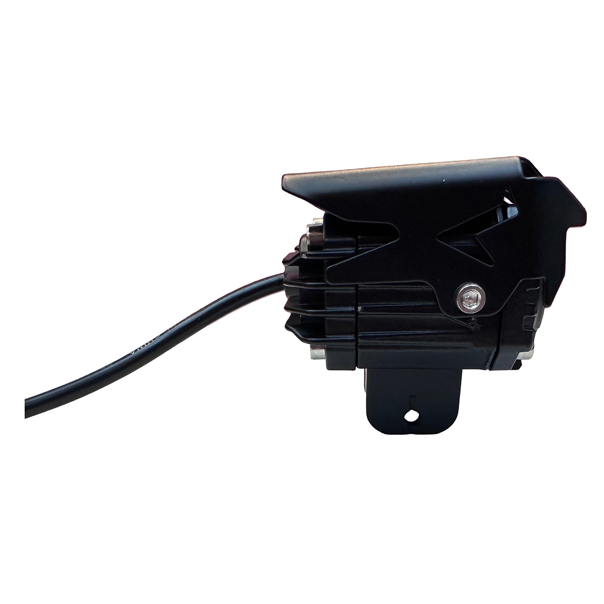 FARO LED RECTANGULAR, 2 LUPAS 30W, LUZ BLANCA Y AMARILLA, 5 FUNCIONES, LUZ FIJA - FLASH - FLASH INTERMITENTE. 7 X 4 X 6CM - 3