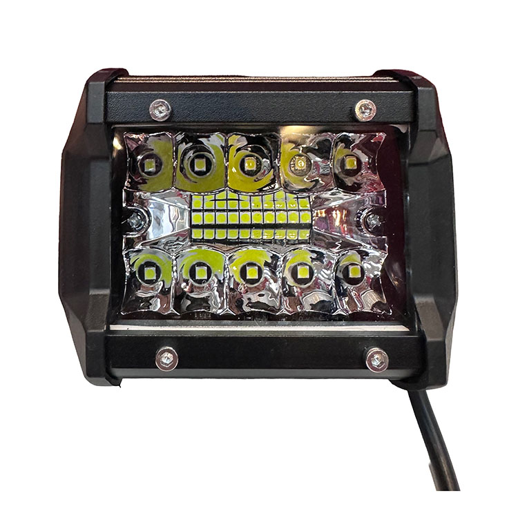 FARO LED RECTANGULAR TIPO BARRA, 60W, MULTILEDS, 10 X 6CM, CON ALEM - 2