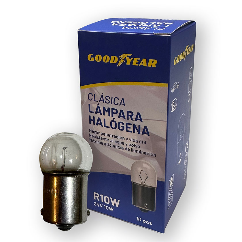 LAMPARA GOODYEAR 67 R10W 24V 10W