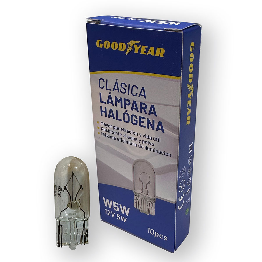 LAMPARA GOODYEAR W5W 12V 5W