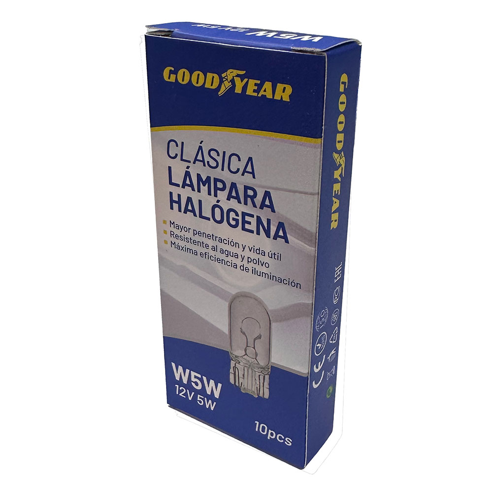 LAMPARA GOODYEAR W5W 12V 5W - 3