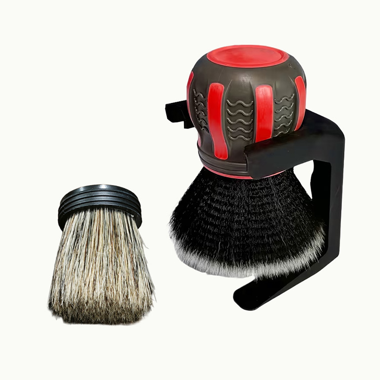 BROCHA, KIT 2 MEDIDAS INTERCAMBIABLES A ROSCA, CON SOPORTE, DETAILING