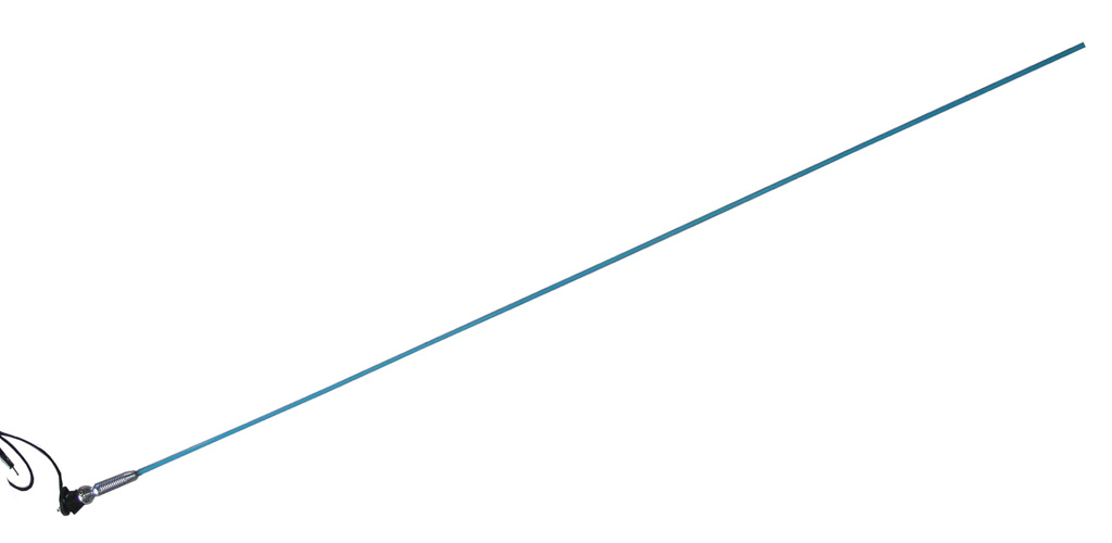 ANTENA LATIGO FIBRA, B/REGUL 2MTS. AZUL