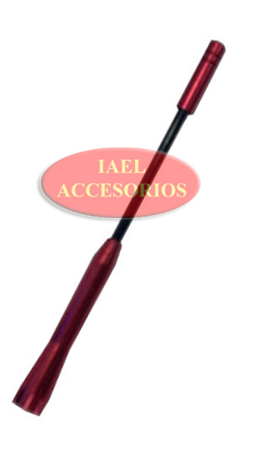 MASTIL TUNING P/ANTENA UNIVERSAL ROJO 16,5 CM