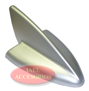 ANTENA IMIT, COLA DE TIBURON, ADHES, GRIS