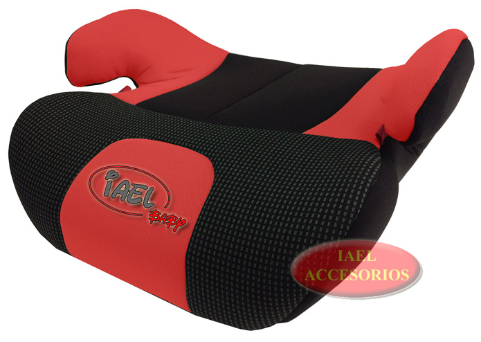 BOOSTER PARA CHICOS, REALCE NEGRO CON ROJO