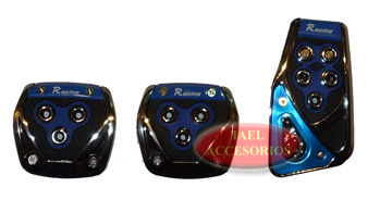 JGO. PEDALERA SMOKE, AZUL, CON APLIQUE DE GOMA