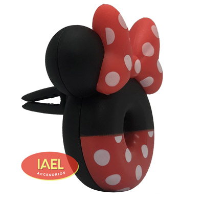 PERFUME DESODORANTE DISNEY MINNIE PARA VENTILACION 1+4 REPUESTOS