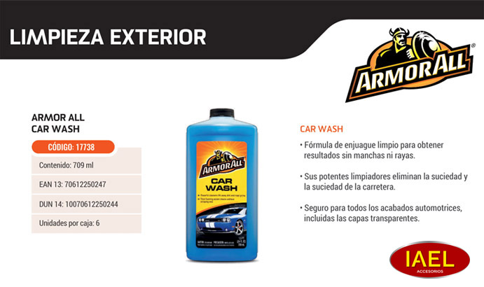 LAVA AUTO ARMORALL CAR WASH 709ML - 2