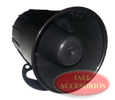 SIRENA 6 TONOS, 12V. 15 WATT