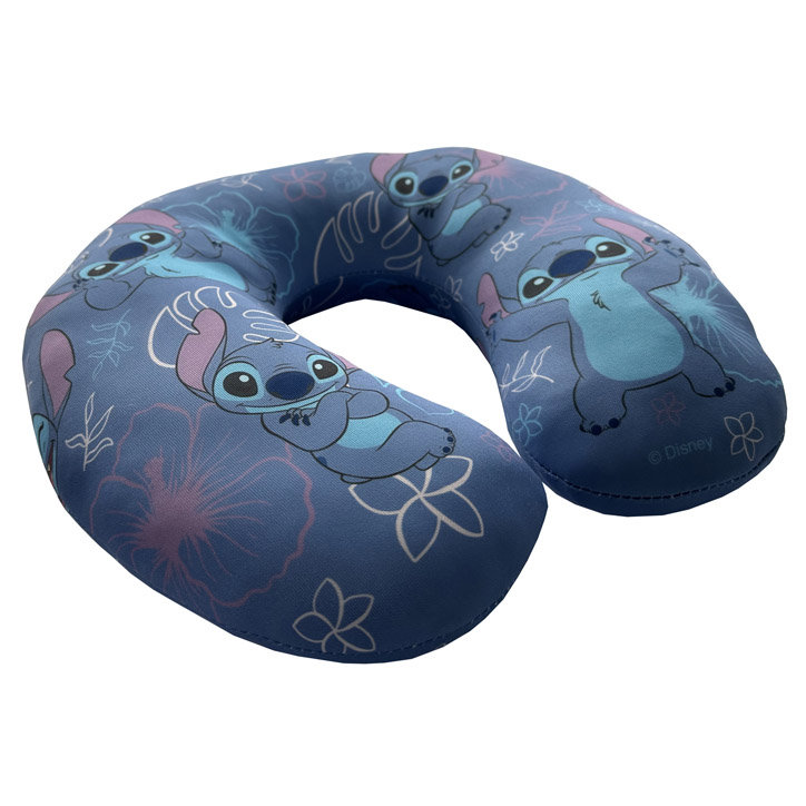 ALMOHADON PARA VIAJE CUELLO, ADULTO, 30*30CM, MOTIVO DISNEY STITCH - 3