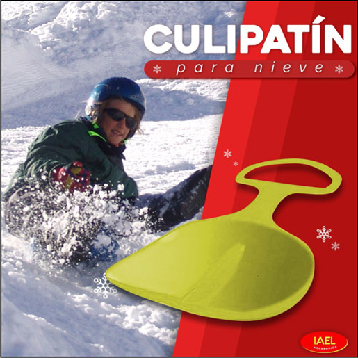 CULIPATIN PARA NIEVE, MEDIDAS 57CM*38CM*2.5MM - 2