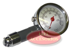 CALIBRE PRESION C/RELOJ METALICO
